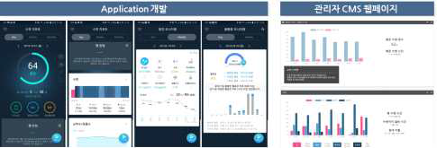 Application 및 관리자CMS 개발