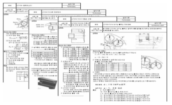 Cylinder block 설계 기준 DB화