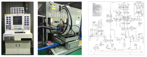 유압펌프 시험 설비