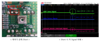 IGBT 단락 검증 데이터