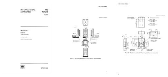 ISO 7176-11의 Test dummy