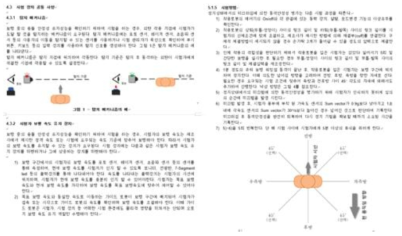 미끄럼 시험 protocol