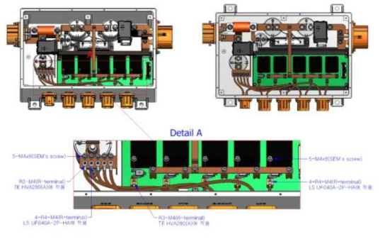 스마트 전력 분배 시스템의 고전압 하네스 및 Connector 설계 적용