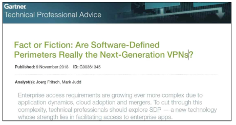 Fact of Fiction: Are Software-Defined Perimeters Really the Next-Generation VPNS?