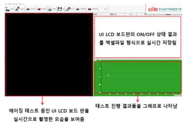 개발 에이징 테스트 검사 장비와 호환하는 프로그램