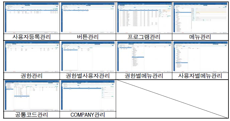 공통관리 개발환경 구성