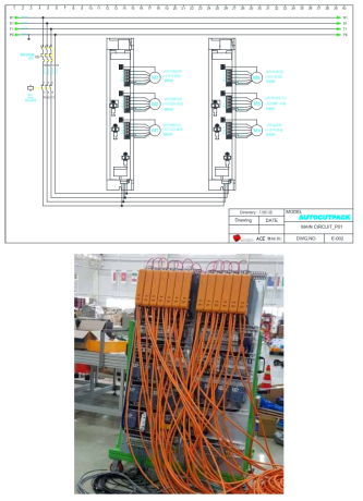 2차년도 제어판넬 및 모터 제어 도면
