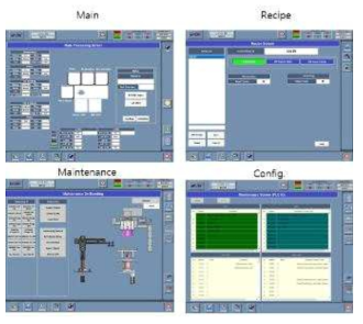 Temporary bonding system GUI