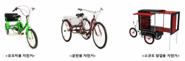 자전거를 이용한 다양한 변화