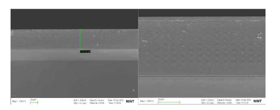 Super Junction Epi. SEM 단면 Image