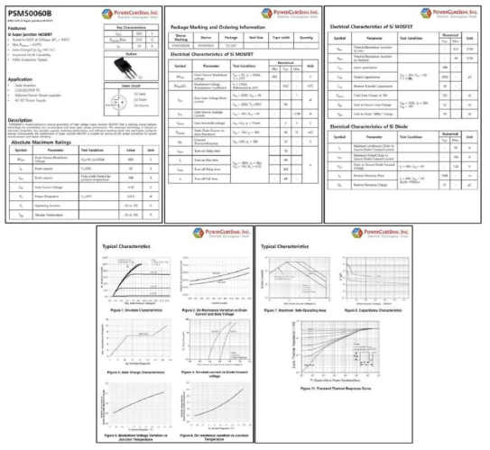 PSM50065 제품 Data Sheet