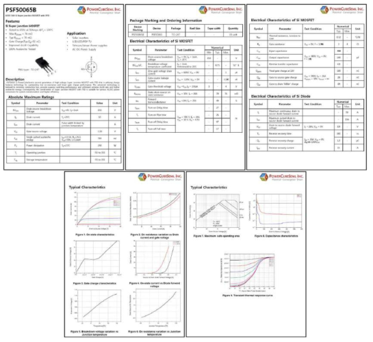 PSF50065 제품 Data Sheet