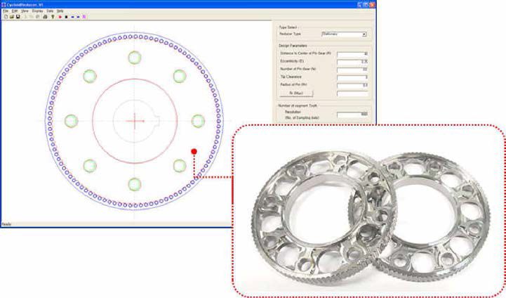 100Nm급 사이클로이드 판기어 설계 및 제작