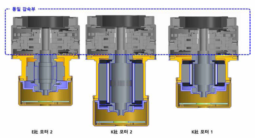 1차년도 프로토타입 모터 수용부 설계