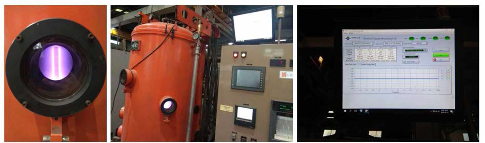 한국질화열처리(주) 생산현장에 설치된 정밀 질화 열처리품질 제어 및 모니터링 장치