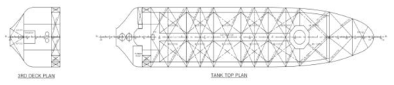 General Arrangement : Tank top plan