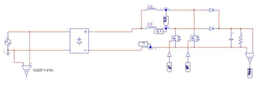 Psim을 활용한 Interleaved PFC 시뮬레이션 회로