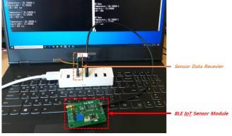 BLE 통신을 통한 IoT 센서데이터 송수신 실험