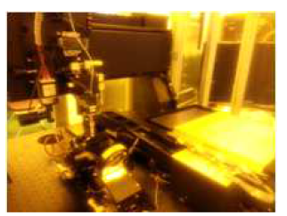 실험에 사용된 노즐 프린터 장비
