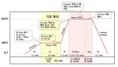 HDDR 처리 패턴 (재료연구소)