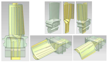 개발 블레이드 3D 모델링