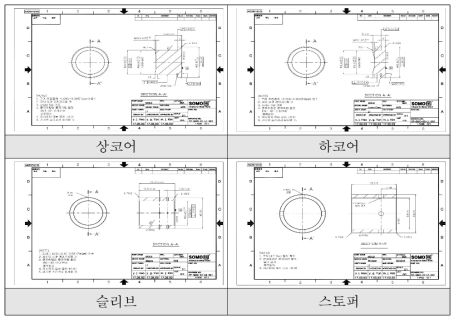 640*480 화소급 몰드성형용 금형코어(L1) 설계