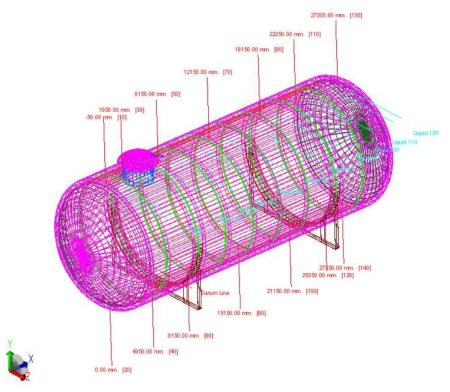 Code Scantling of ASME Sec. VIII Div 1(Design by PV-Elite)