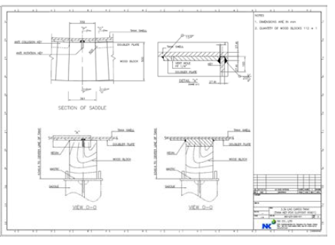 Tank key for Support Ring