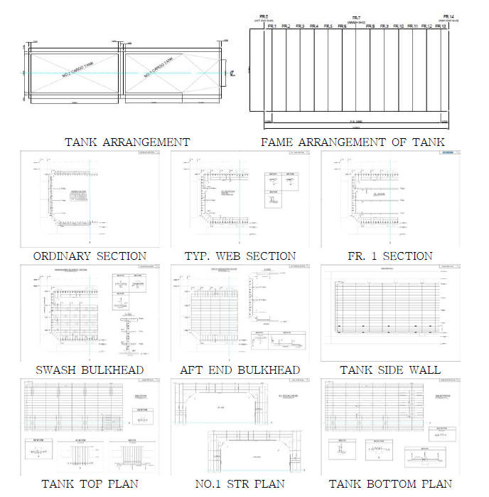 CARGO TANK CONSTRUCTION PLAN