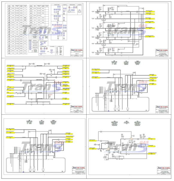 LNG handling system에 대한 P&ID