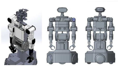 기존 Mybot (좌)과 새롭게 수정 설계된 Mybot 모습(우)