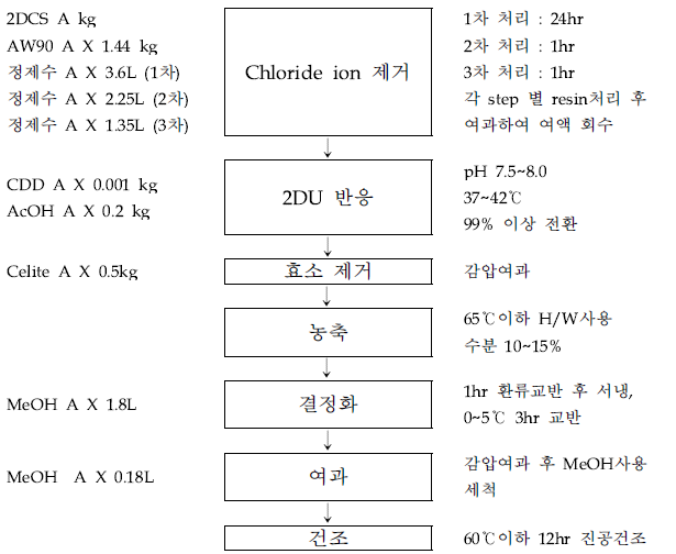 2DU 제조 공정도