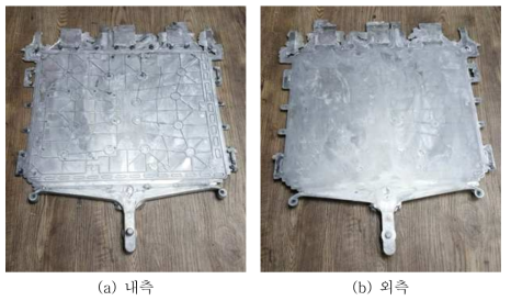 ZA54 합금 이용 backcover 시제품