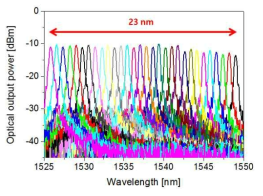 폴리머 칩의 반사스펙트럼 파장가변 측정