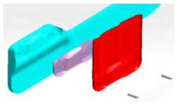 Modeling of hybrid joint