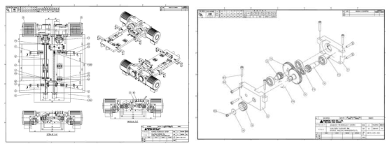 Scan & Skew 이동 가능한 Table 구성도