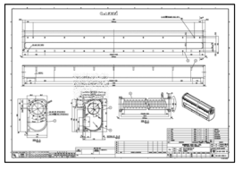 Air Knife System Head Part Chamber 2D DWG