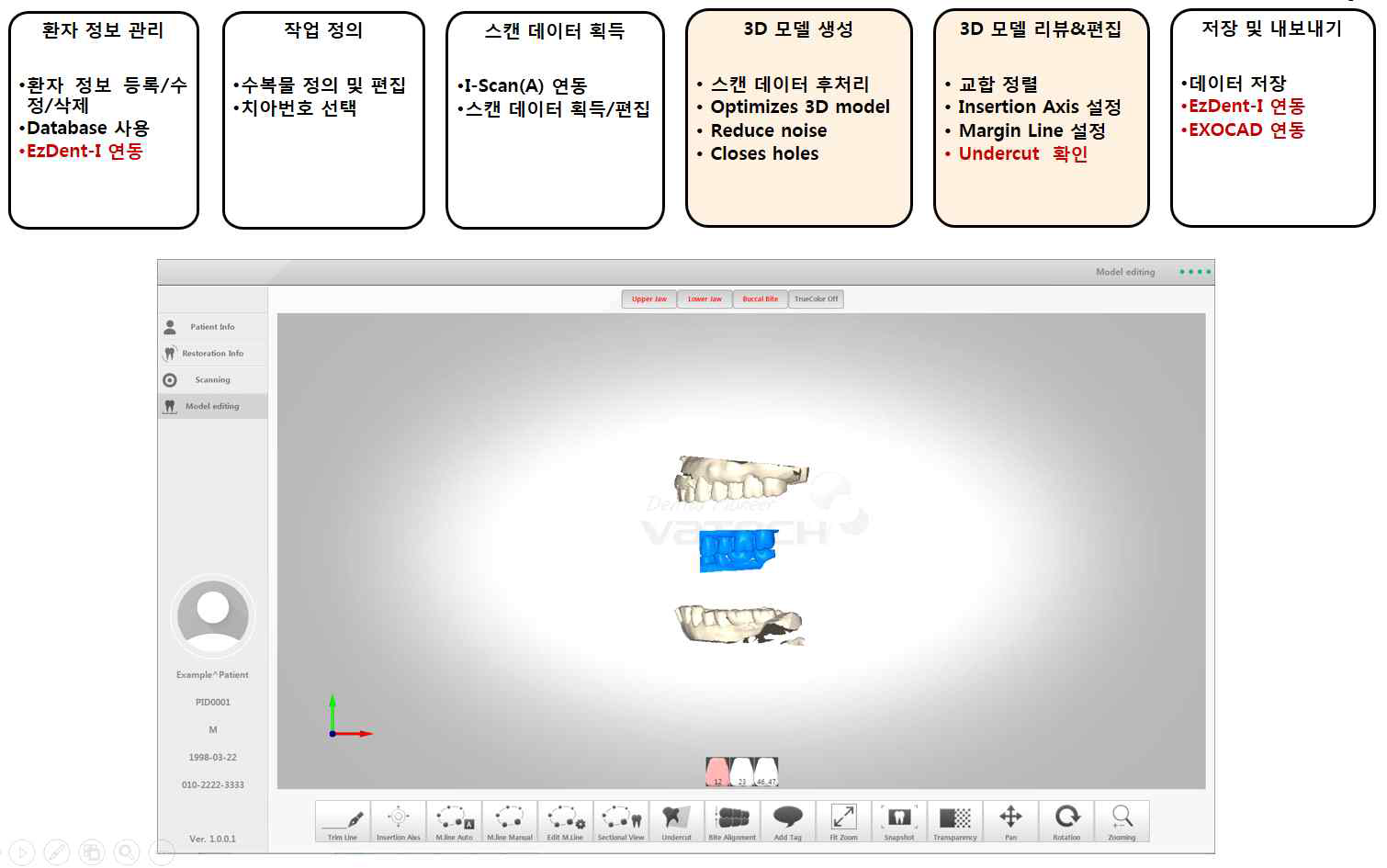 모델 리뷰 및 편집