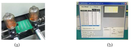 리플로우 공정 : (a) Air reflow (b) N2 reflow