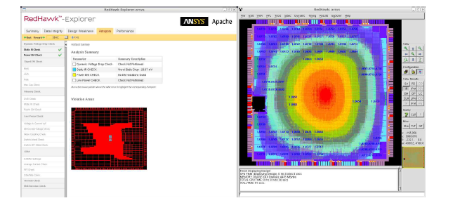 IR Drop and Rise Analysis Result (1차 SoC)