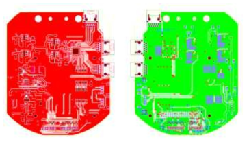 Main Circle PCB (전 후면)