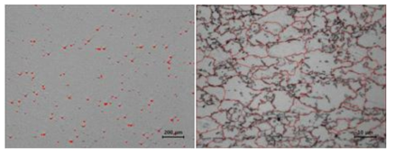 Optical microstructure of DP-590 before T6 heat-treatment