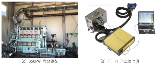 육상엔진 및 가스분석기
