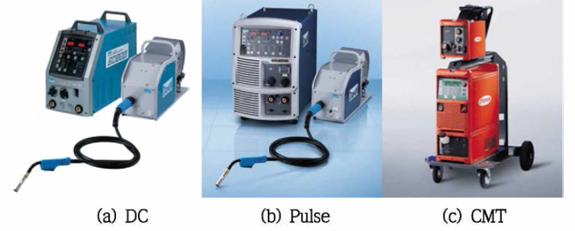 DC/Pulse/CMT 용접장비 외관