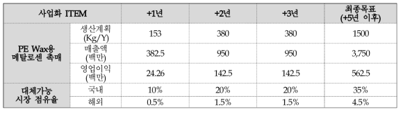 사업화 계획