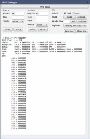 JTAG debugger