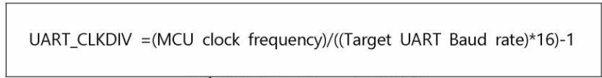 Calculations for UART