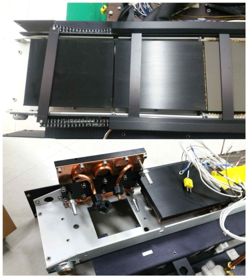 WLCSP 용 Reflow conduction heater