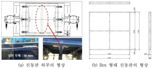 선진(일본) 진동조형의 진동판의 형상과 구조