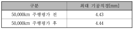 기공 측정결과